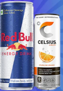 Energy Drink- Redbull&Celsius