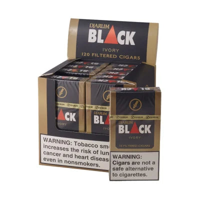 Djarum Black Ivory Filtered – Cigars To Go & Cigars Lounge