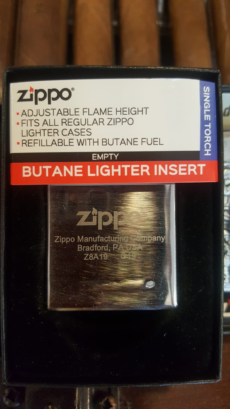 Zippo Butane Lighter Gray - Cigars To Go