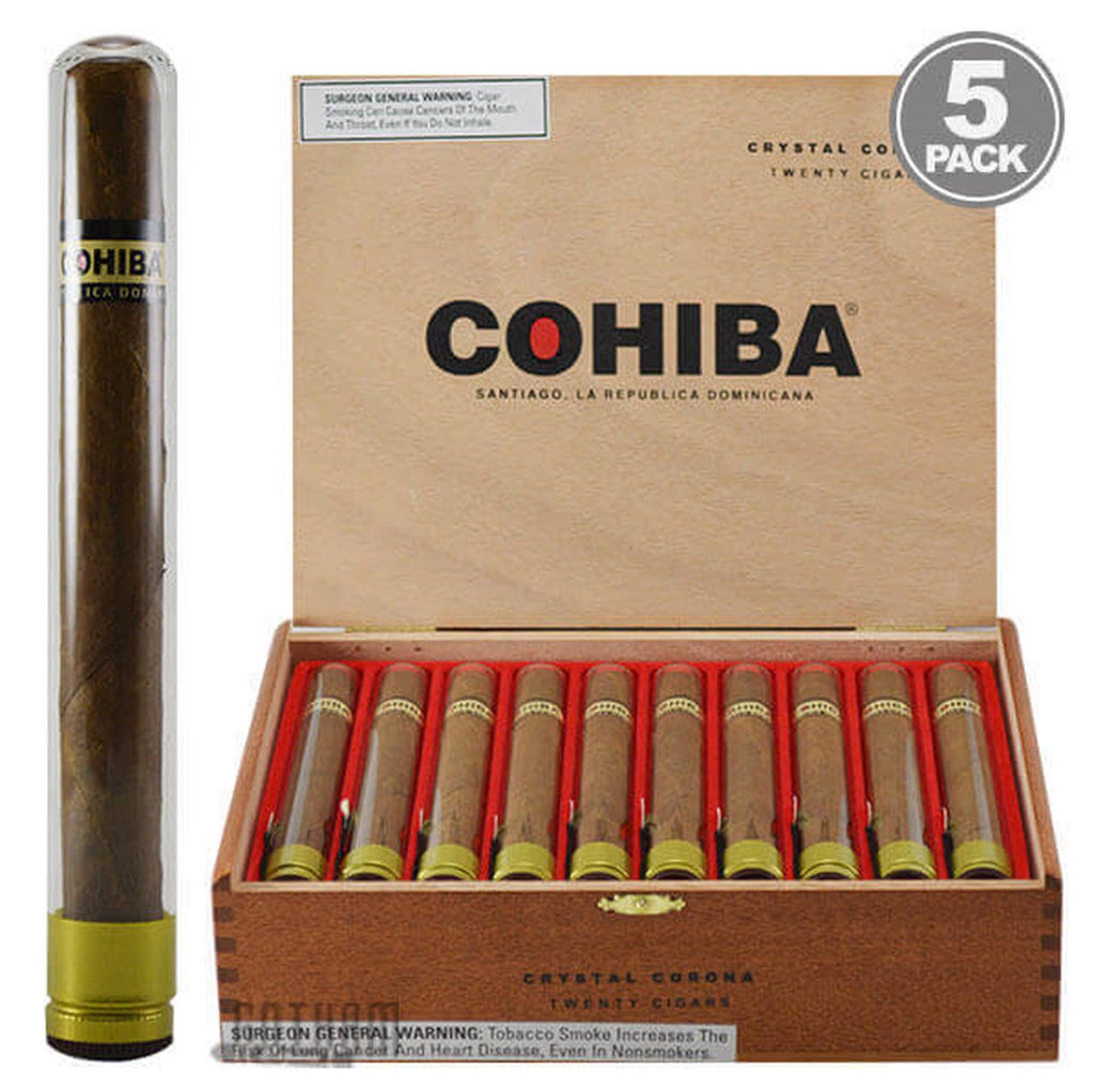 COHIBA CRYSTAL CORONA - Cigars To Go