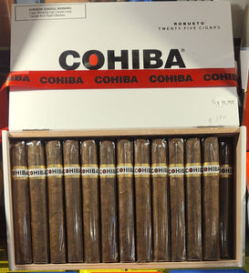 Cohiba Robusto Cigar - Cabinet of 25 cigars or per unit