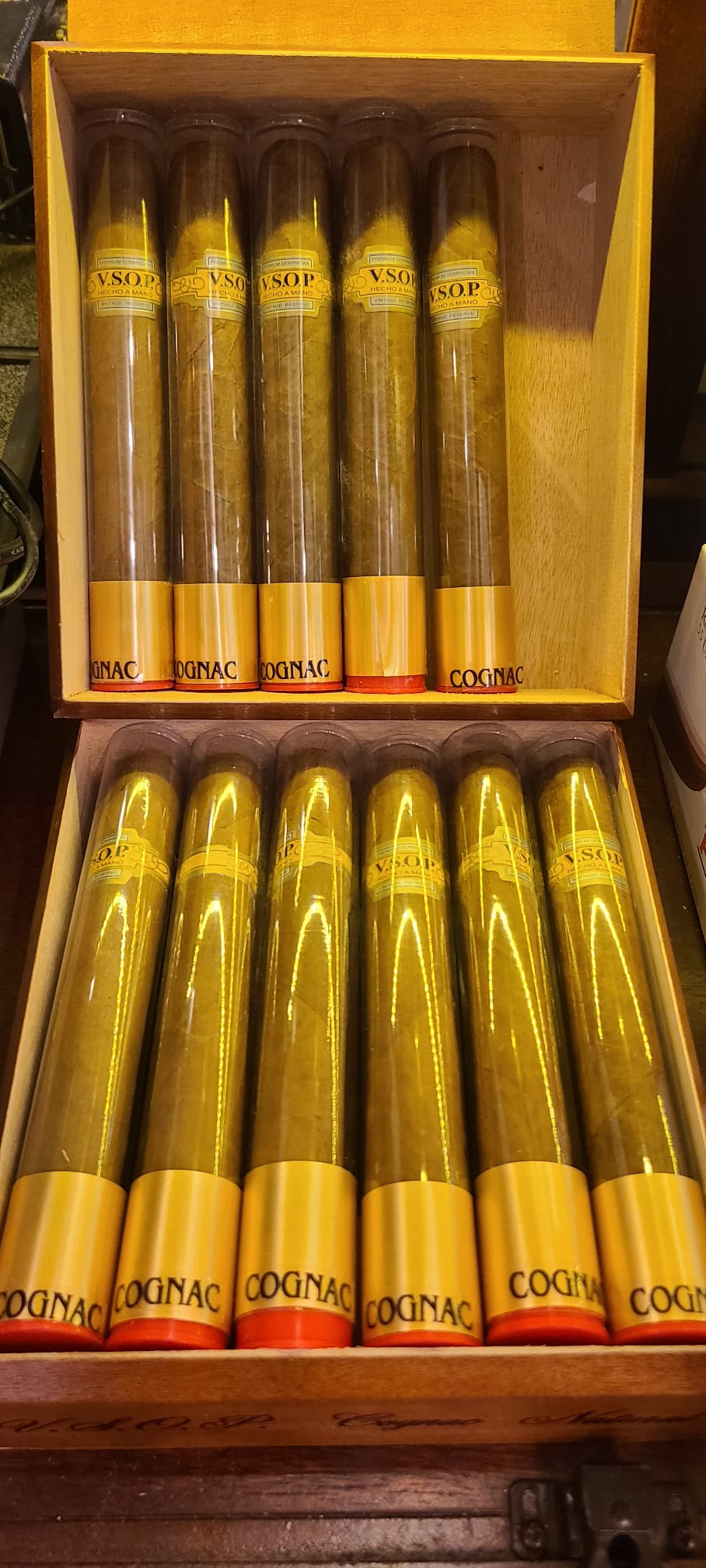 VSOP Cognac Toro Gordo Natural Tubes