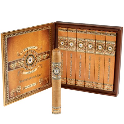 Perdomo Habano Bourbon Barrel Aged Connecticut Epicure - Cigars To Go